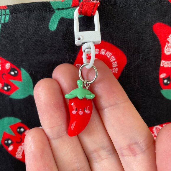 Cute Hot Pepper Sriracha Tote Bag - Picture 2 of 7